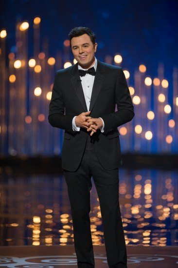 Seth MacFarlane en un momento de la ceremonia de los premios Oscar 2013