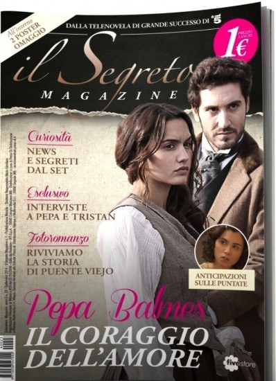 Il Segreto Magazine, revista dedicada a El secreto de Puente Viejo, sale a la venta en Italia
