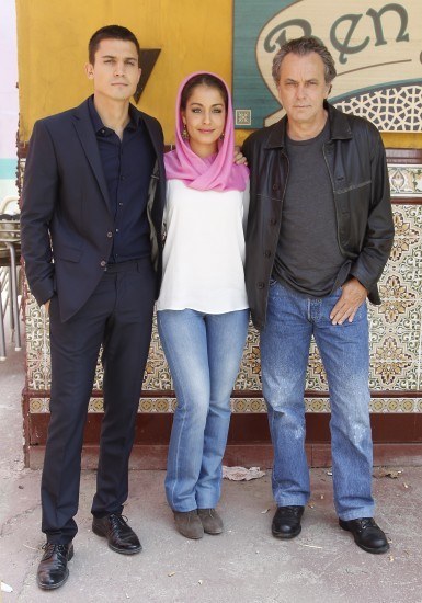 Ález González, José Coronado e Hiba Abouk presentan la nueva serie de Telecinco El Príncipe