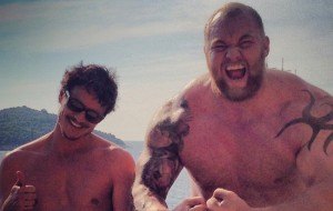 Los protagonistas de la gran pelea de Juego de Tronos Oberyn y La Montaña, amigos en Instagram