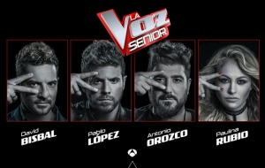 La Voz Senior debuta en España con David Bisbal, Paulina Rubio, Pablo López y Antonio Orozco