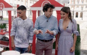 MasterChef Celebrity 6 cocina para Abraham Mateo, Ana Guerra, Samantha y Alfred García en el Palacio Real de Aranjuez