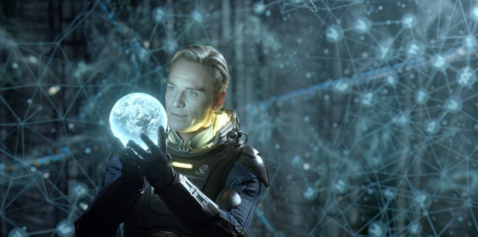 Michael Fassbender en Prometheus