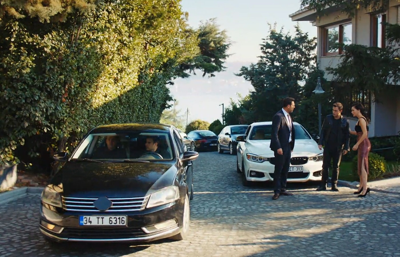 Kaya y Ender ponen a Yigit a salvo de los matones de Halit que se llevan a Lila en su coche en Pecado original