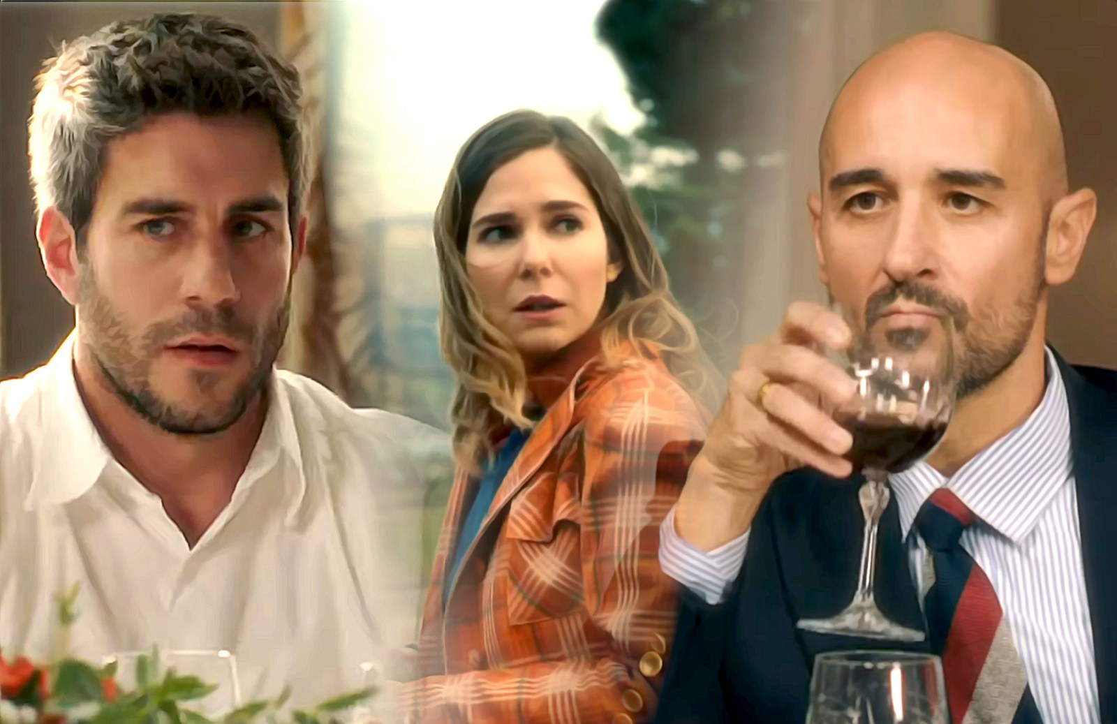 Andrés, Begoña y Jesús son el trío protagonista en Sueños de libertad, la nueva serie diaria de Antena 3