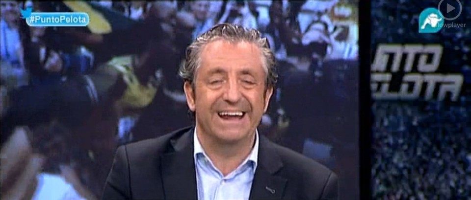 Josep Pedrerol durante el programa de Punto Pelota