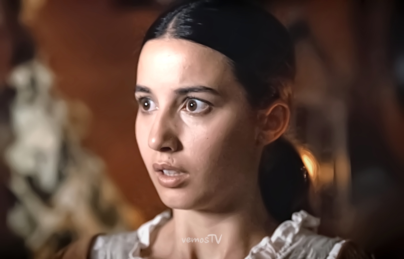 Lucía en el cuarto capítulo de Beguinas