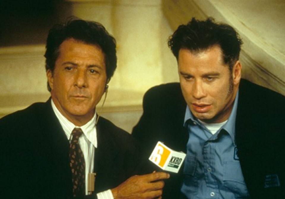 Dustin Hoffman y John Travolta protagonizan Mad City