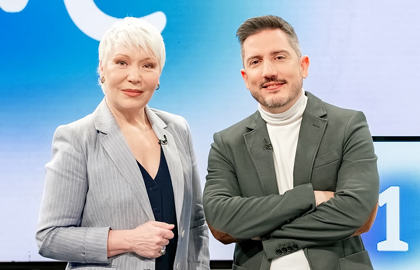 Rosa María Molló, Defensora de la Audiencia y Sergio Calderón, director de TVE