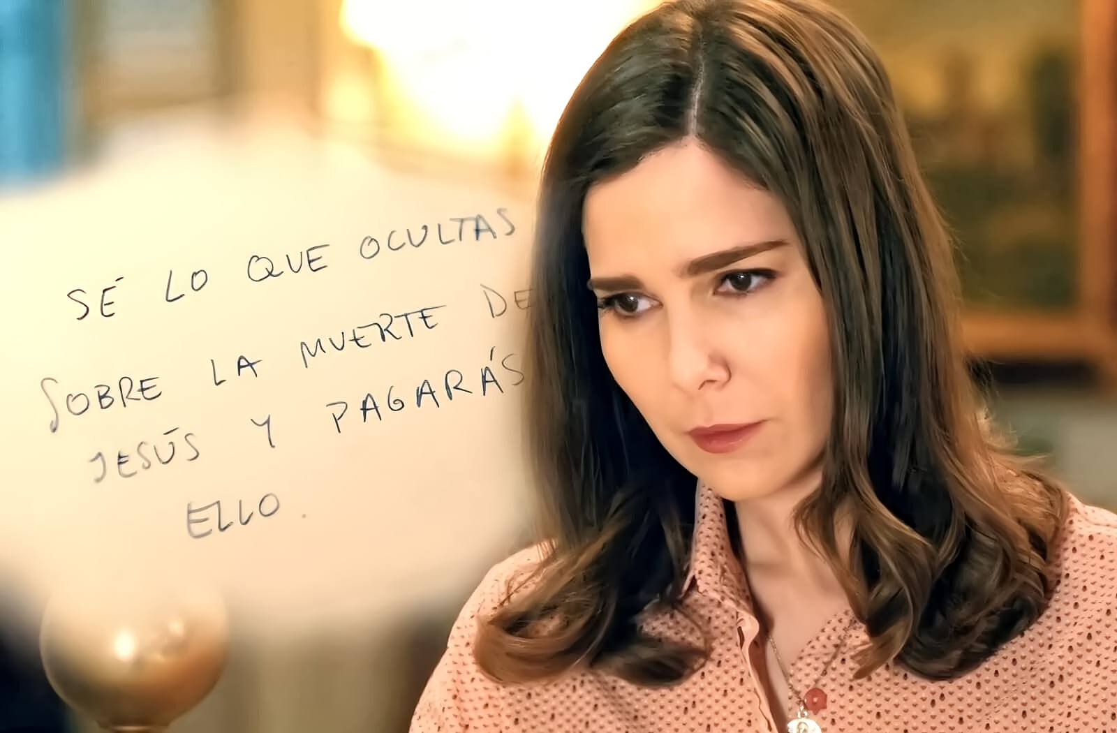 Begoña recibe un anónimo que la relaciona con la muerte de Jesús en Sueños de libertad 