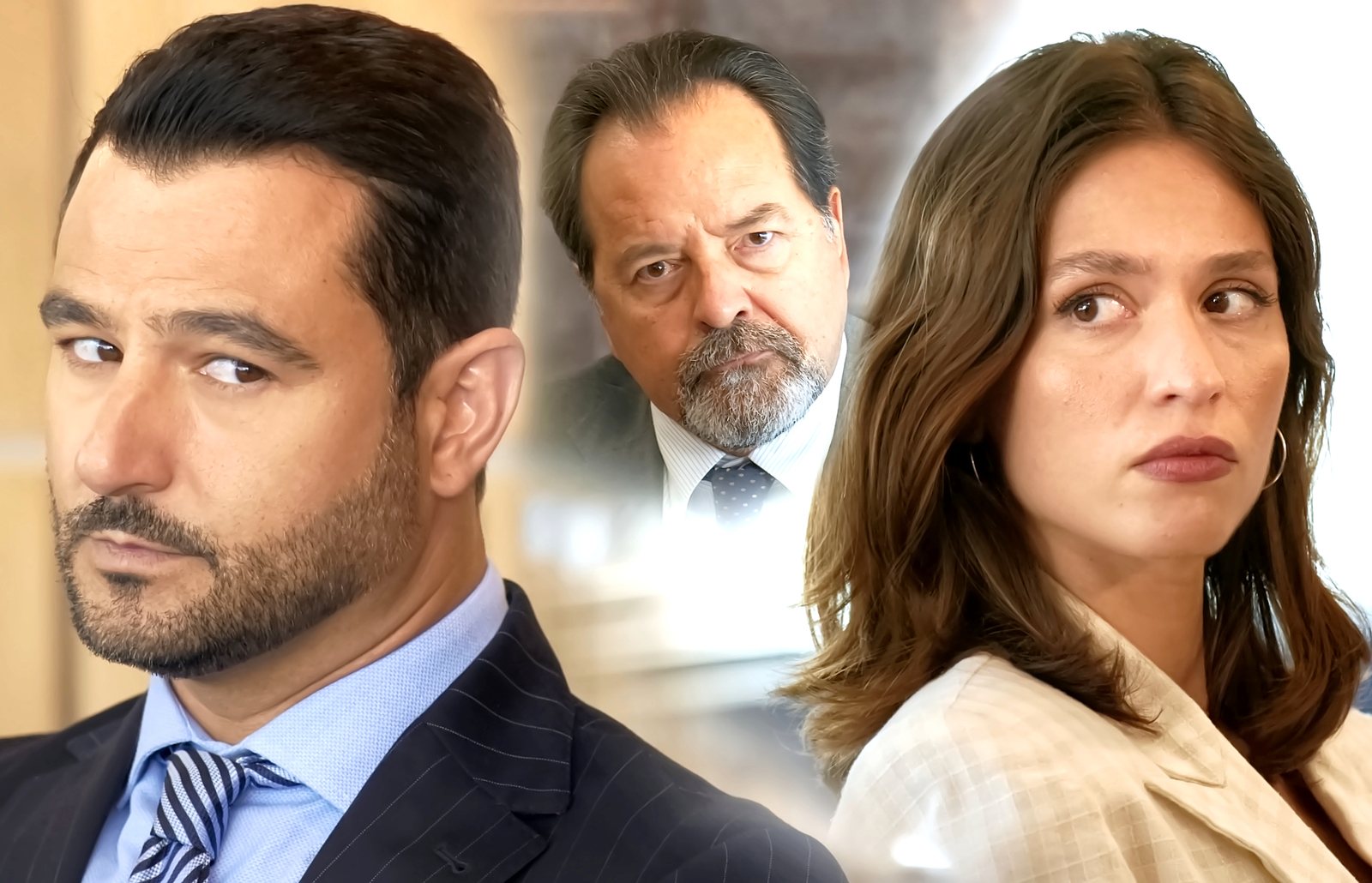César, Amanda y David, aliados contra Octavio, en La Encrucijada