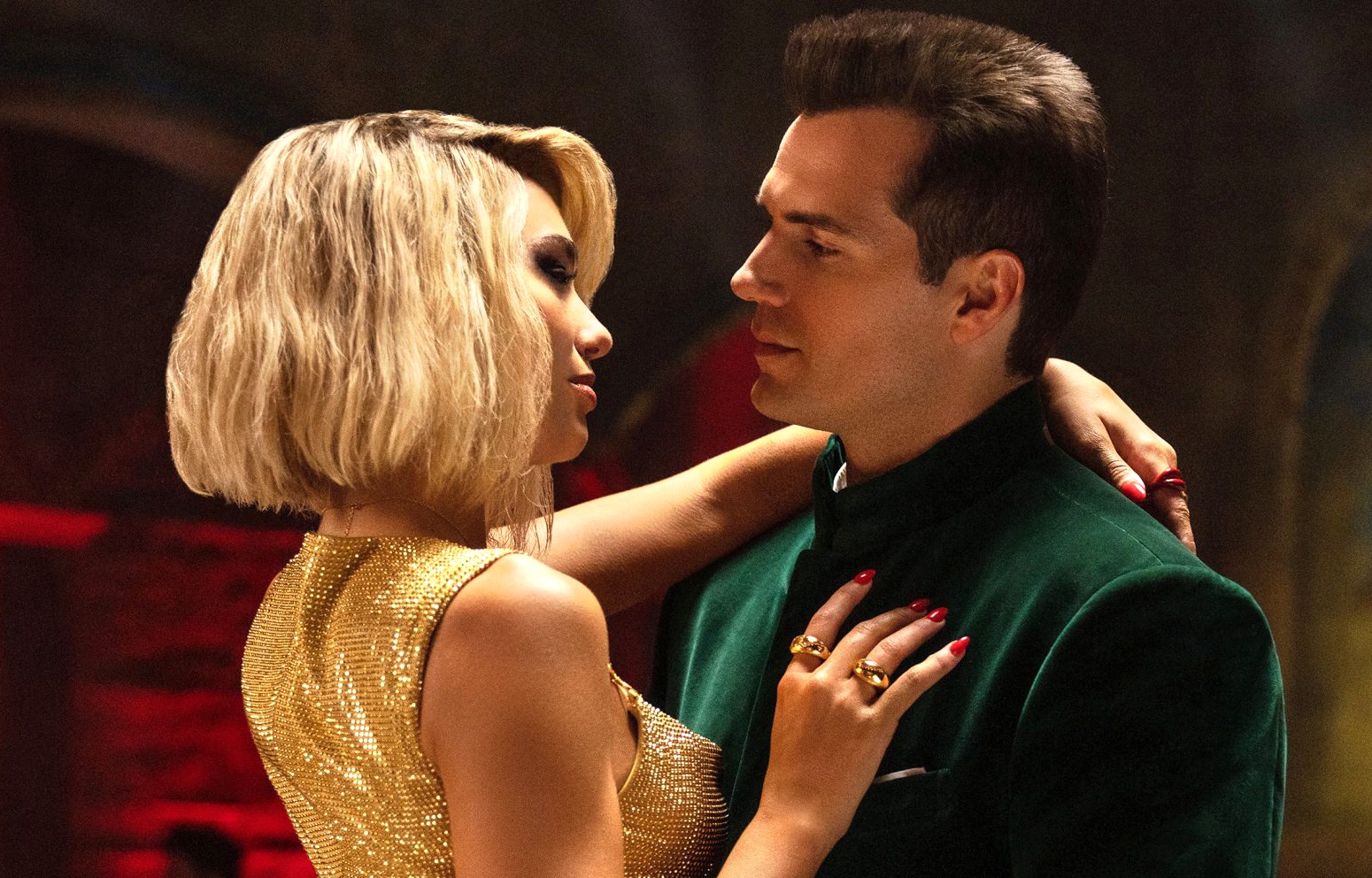 Dua Lipa y Henry Cavill en Argylle, una de las peores películas del año