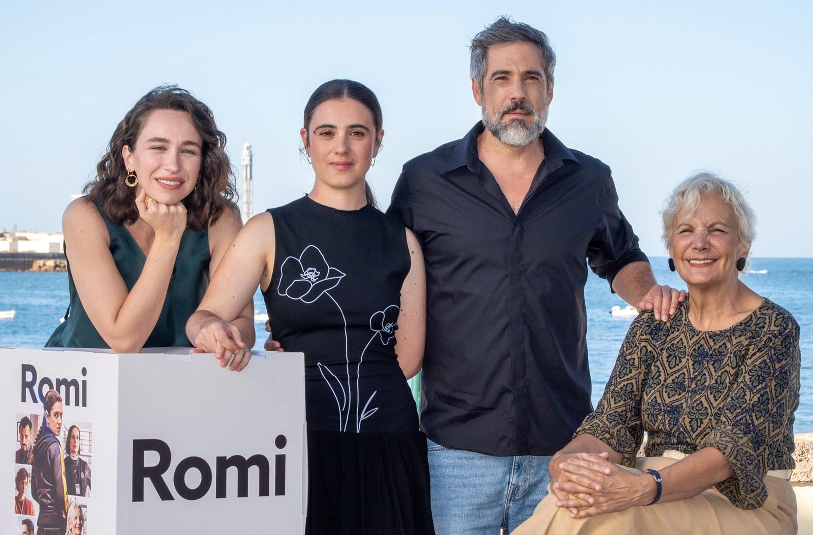 Los protagonistas de Romi en el South International Series Festival