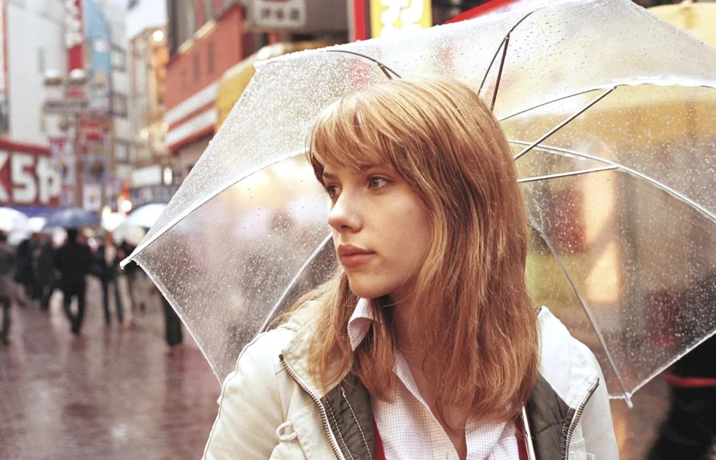 Scarlett Johansson en la película de Sofia Coppola Lost in Translation