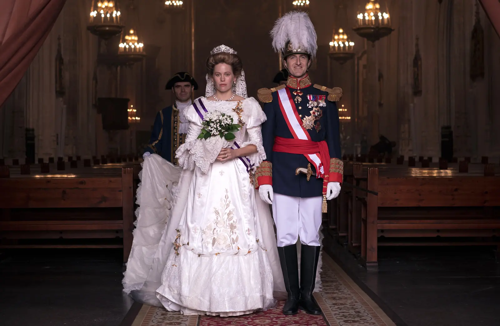 Boda en el primer capítulo de ENA