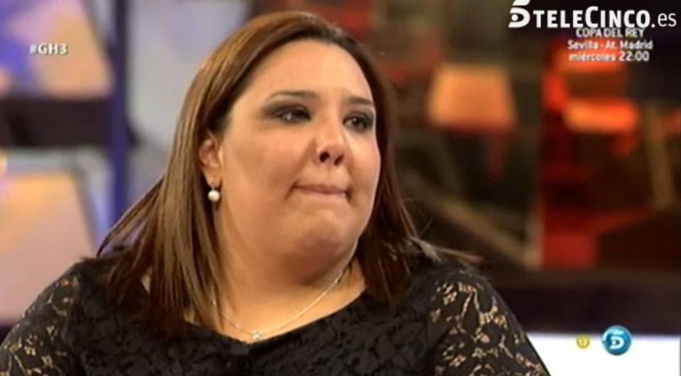 Lorena con lágrimas en los ojos al conocer que le ha nominado Juan Carlos