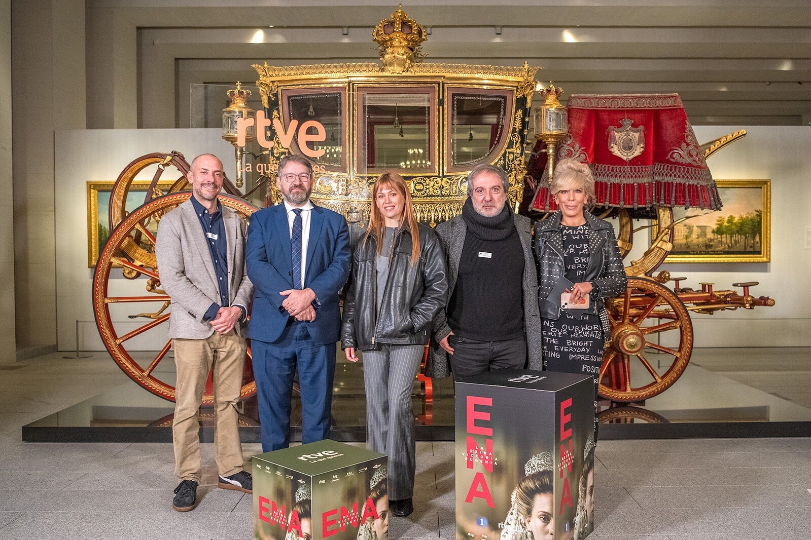 RTVE recorre los escenarios de ENA, la nueva serie de época de La 1 