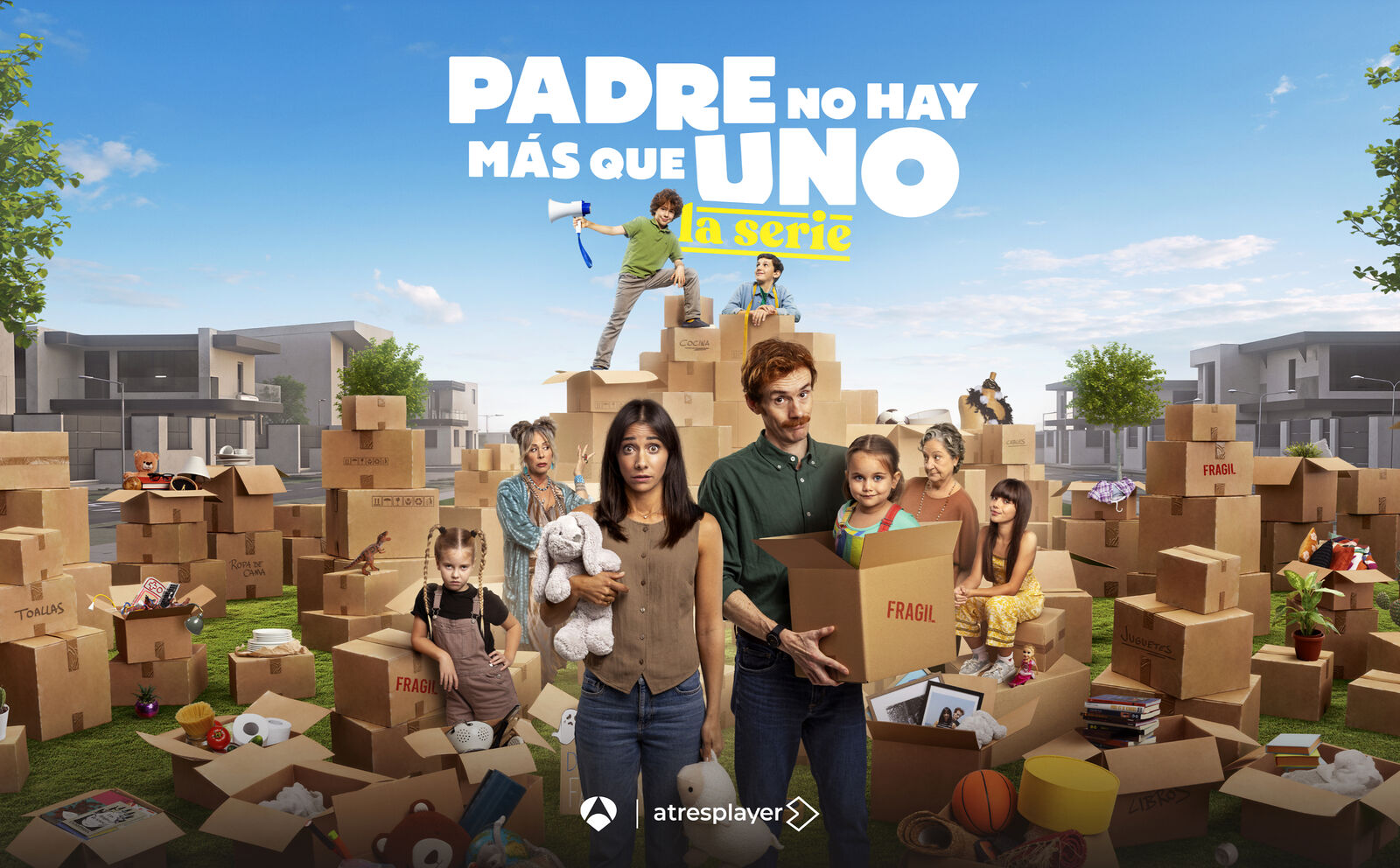 Padre no hay más que uno, la serie llega el 25 de enero de 2026 a atresplayer