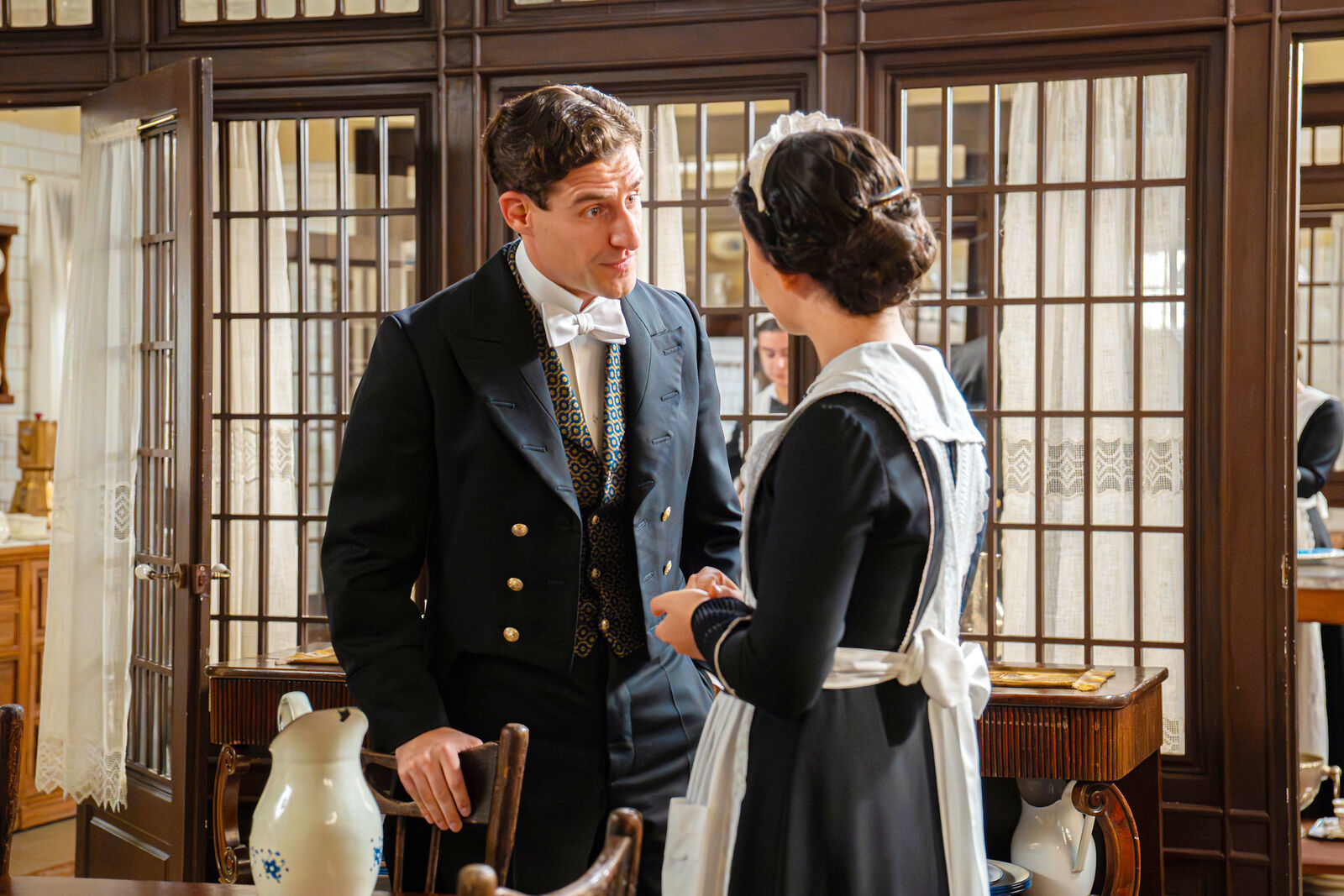 Lope y Vera en los últimos episodios de la temporada 4 de La Promesa