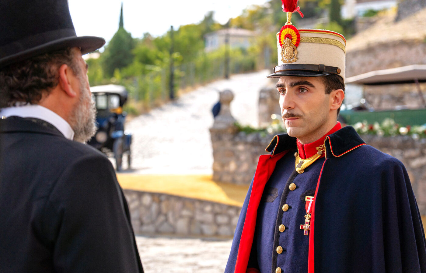 Lorenzo en el último episodio de la cuarta temporada de La Promesa