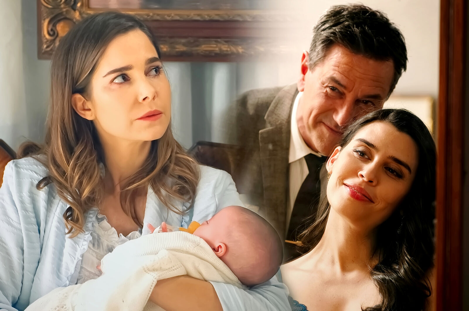 Begoña da a luz a Juan mientras Andrés y Damián descubren la infidelidad de Gabriel y María, en Sueños de libertad
