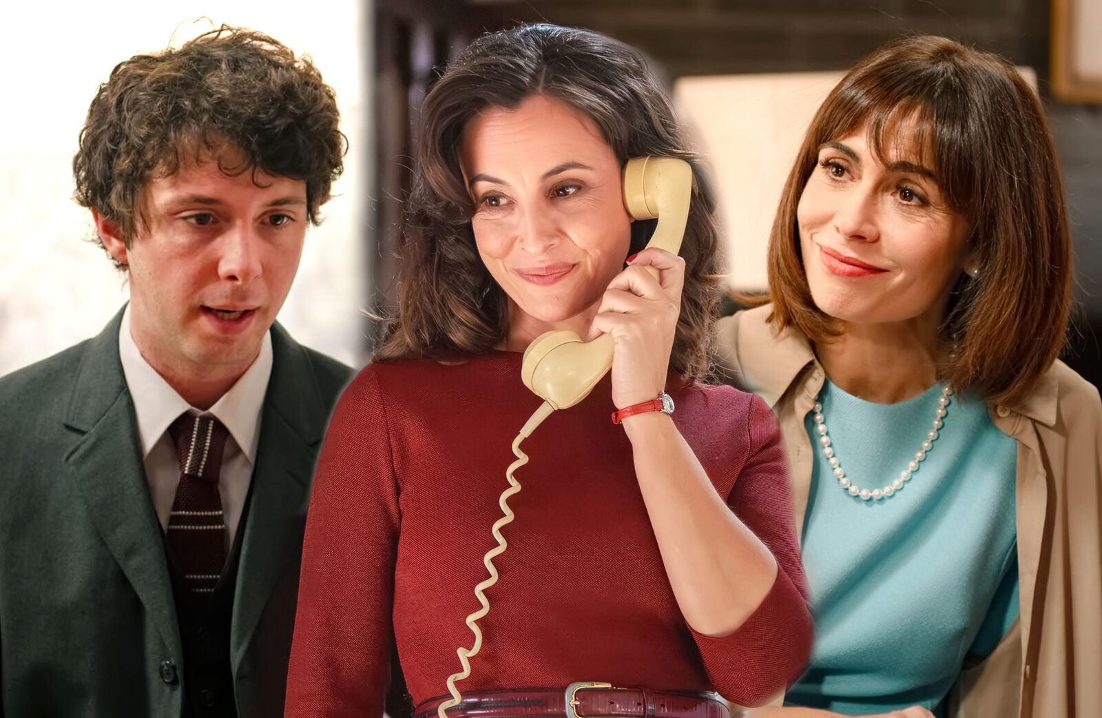 Nieves, Beatriz y Miguel son tres de los once nuevos personajes de Sueños de libertad en la temporada 3