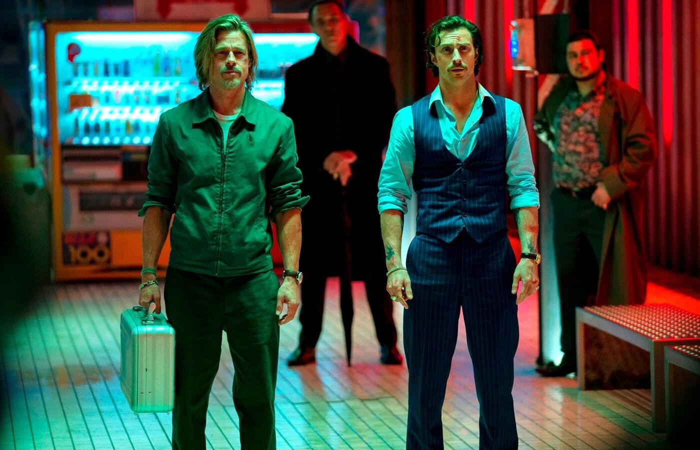 Brad Bitt protagoniza Bullet Train, un thriller que mezcla comedia y acción