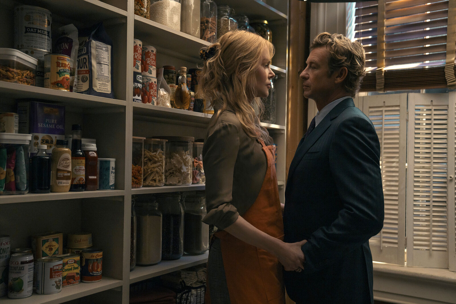 Nicole Kidman y Simon Baker en una escena de Scarpetta