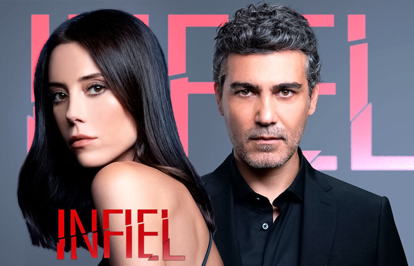 Los actores Cansu Dere y Caner Cindoruk, protagonistas del éxito turco Infiel