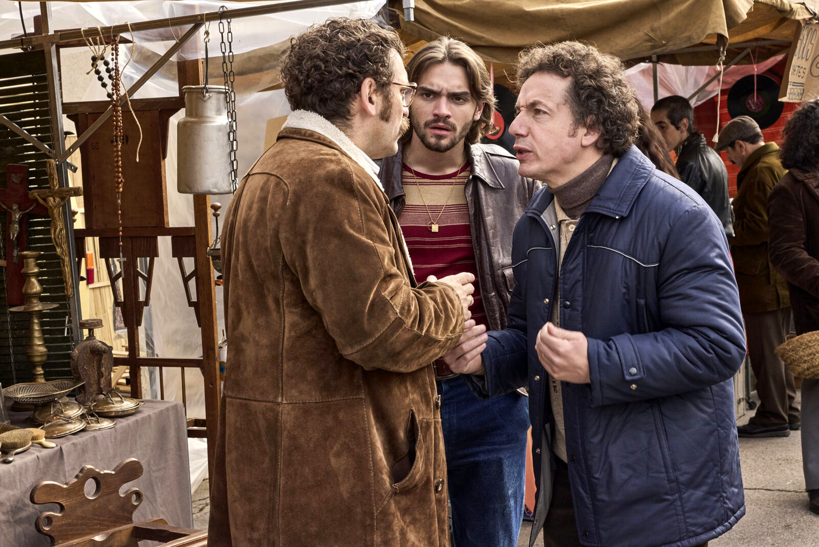Raúl Arévalo, Vito Sanz, Gabriel Guevara y Agustín Otón protagonizan Por cien millones
