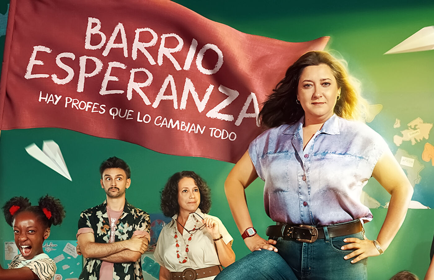 RTVE presenta el cartel y el tráiler de Barrio Esperanza, la nueva comedia para el prime time de La 1