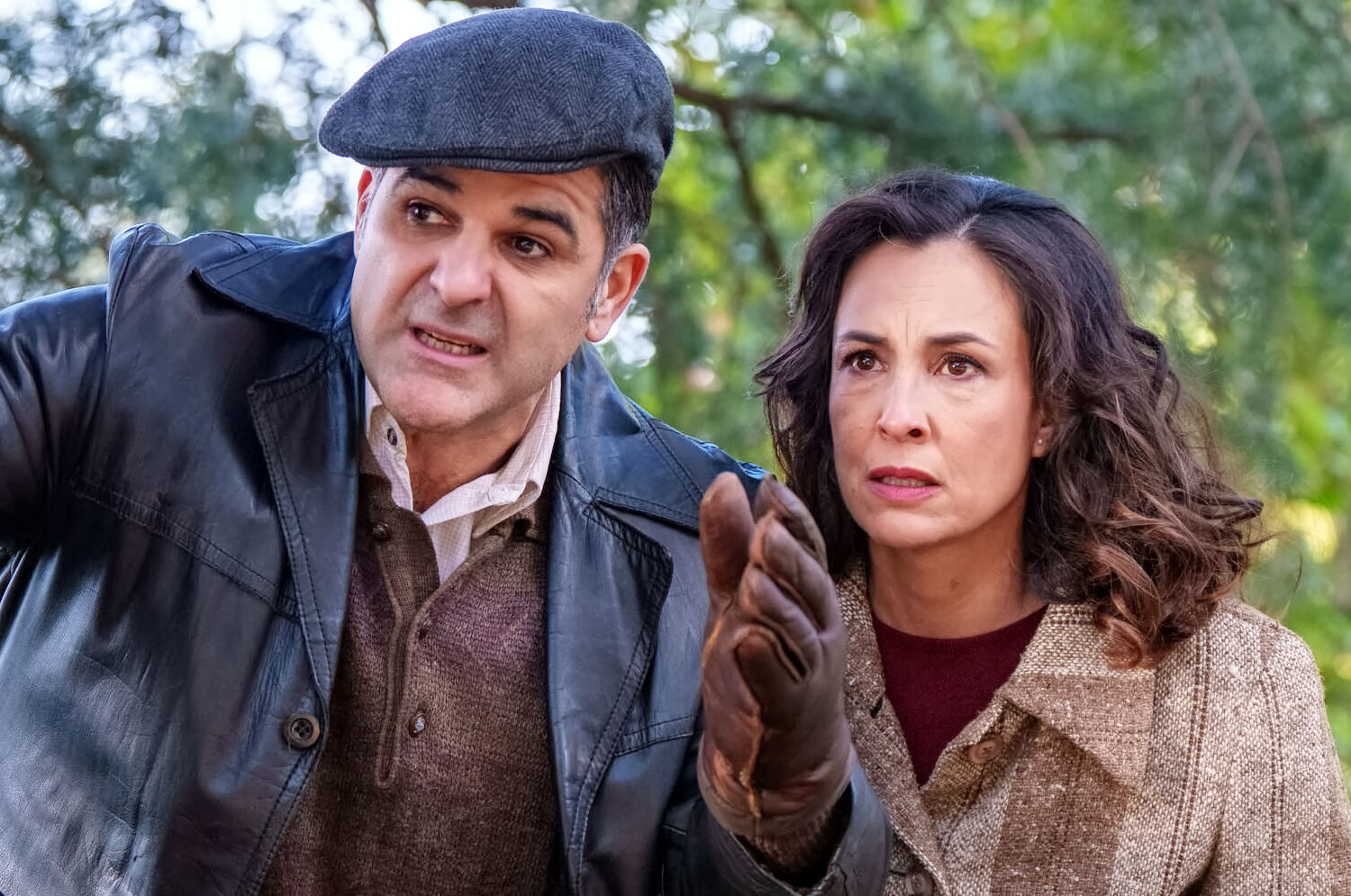 Álvaro y Beatriz espían a Gabriel en Sueños de libertad