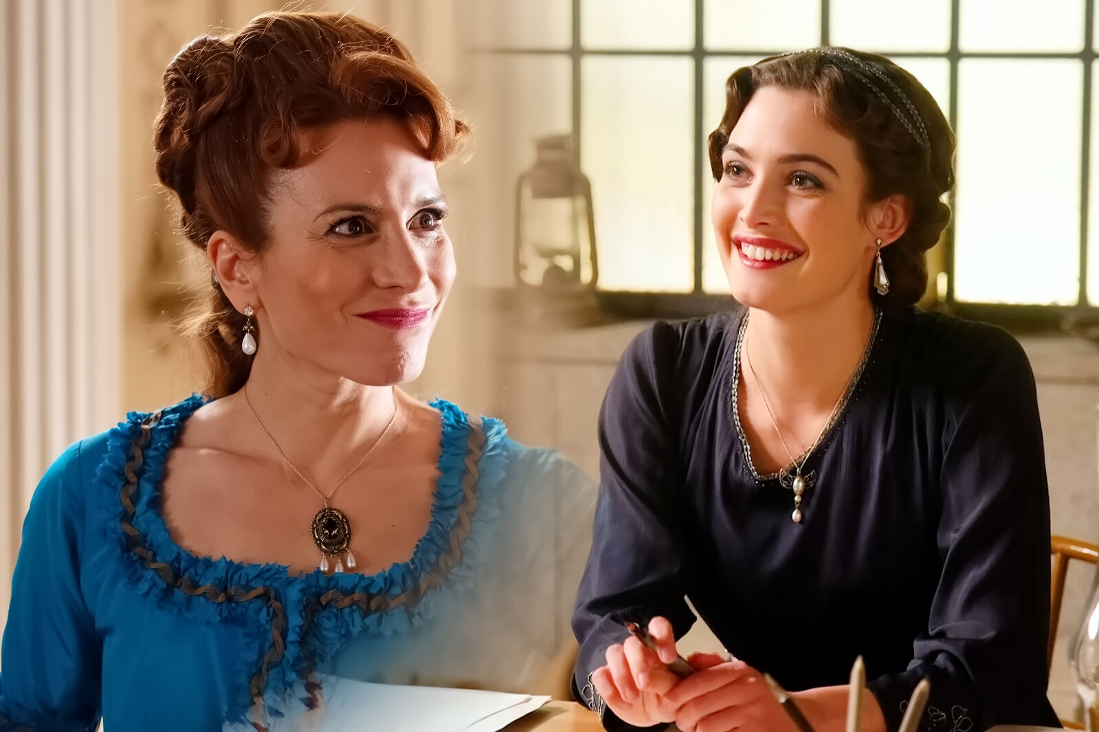 Enriqueta y Julieta, protagonistas de Valle Salvaje y La Promesa