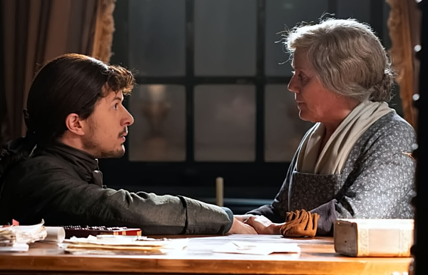 Atanasio y Raimunda en una escena de Valle Salvaje