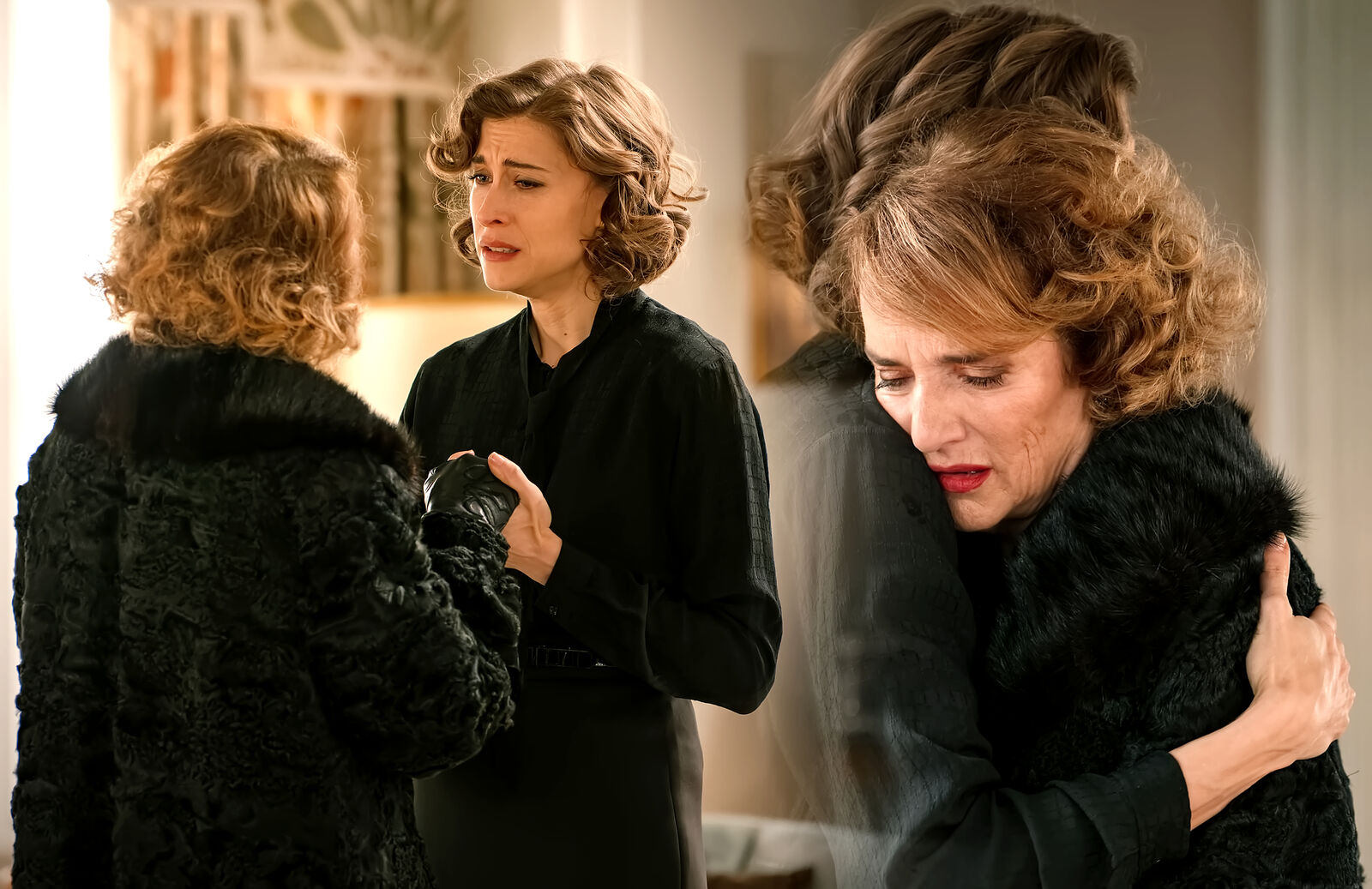 El doloroso reencuentro de Marta y doña Clara tras el asesinato de Pelayo en Sueños de libertad