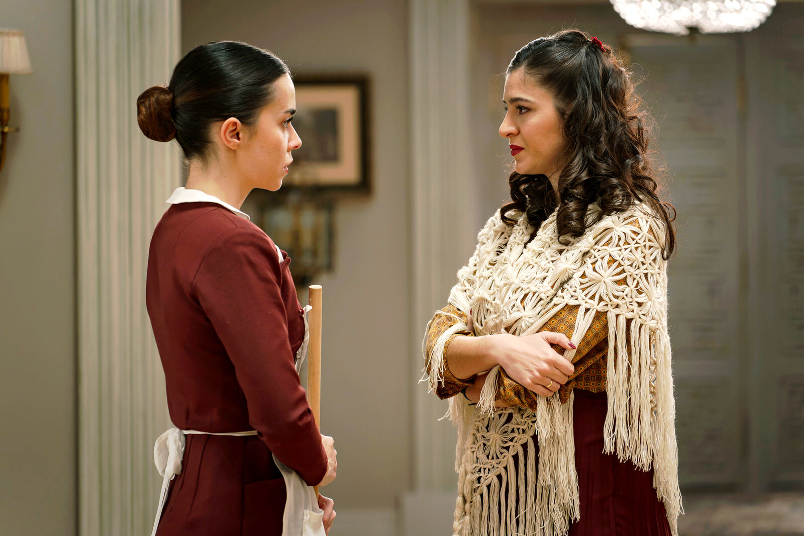 Carmen confronta a Paula en Sueños de libertad