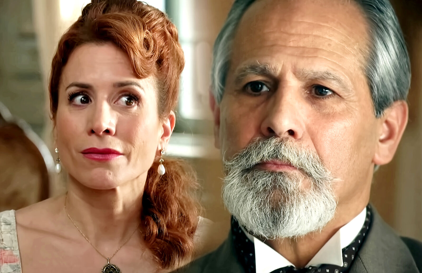 Enriqueta y el duque de Carril, protagonistas de los próximos capítulos de Valle Salvaje y La Promesa