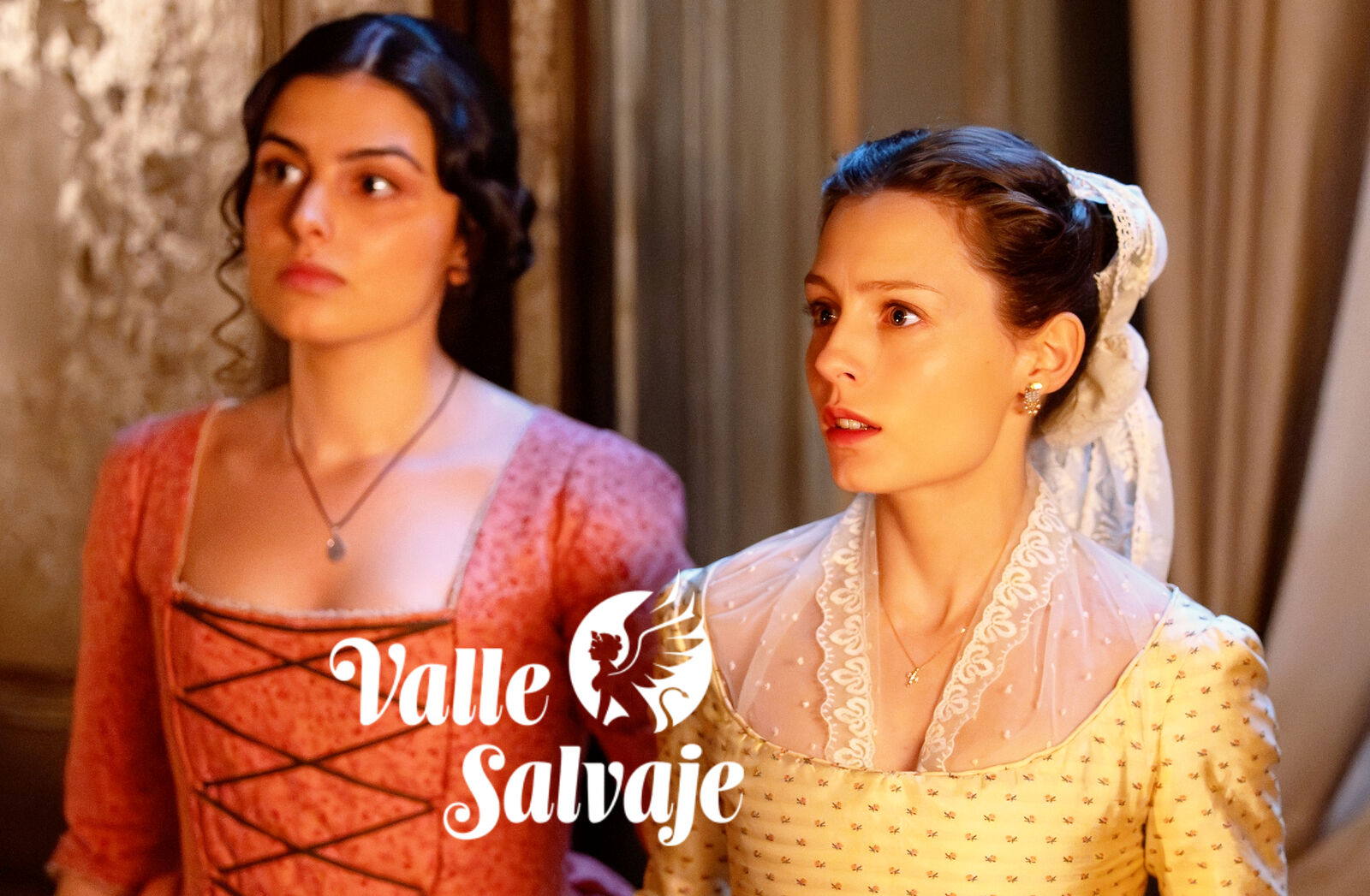 Luisa y Bárbara en el capítulo 416 de Valle Salvaje