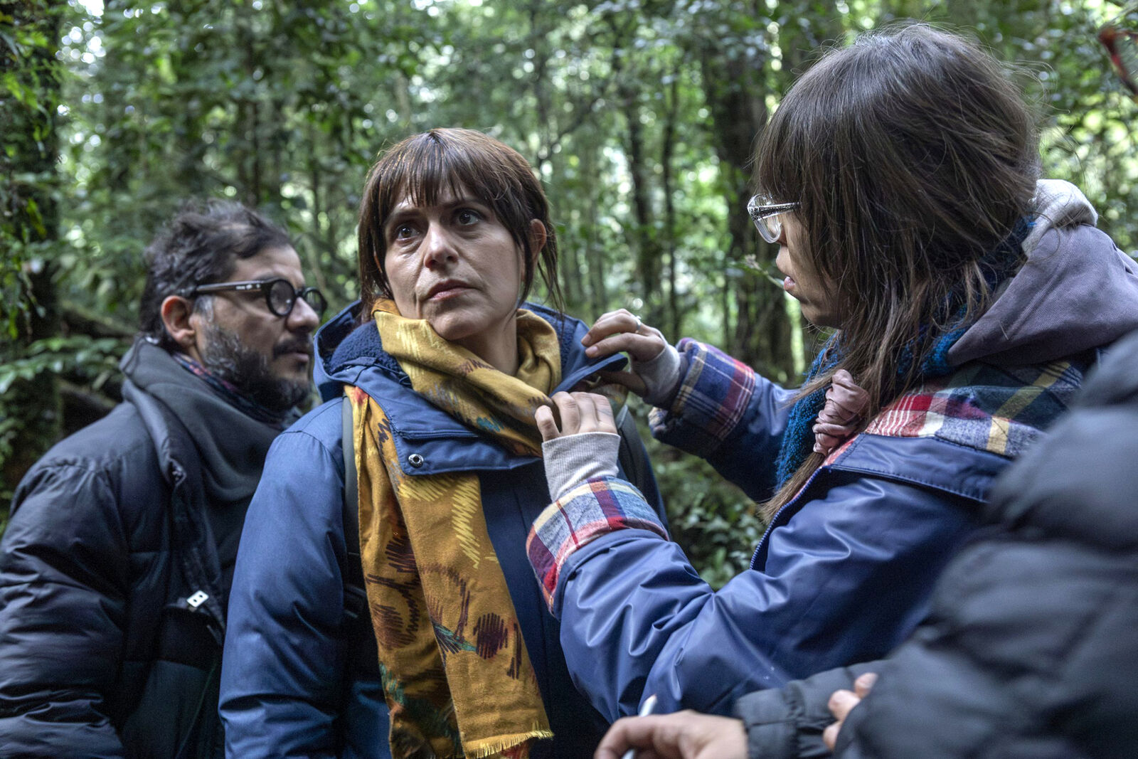 Itziar Ituño durante el rodaje de Patagonia