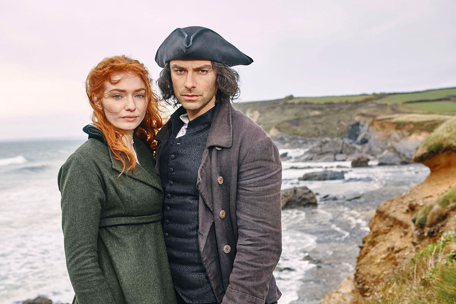 Cornualles, escenario de rodaje de Poldark, protagonizada por Aidan Turner y Eleanor Tomlinson