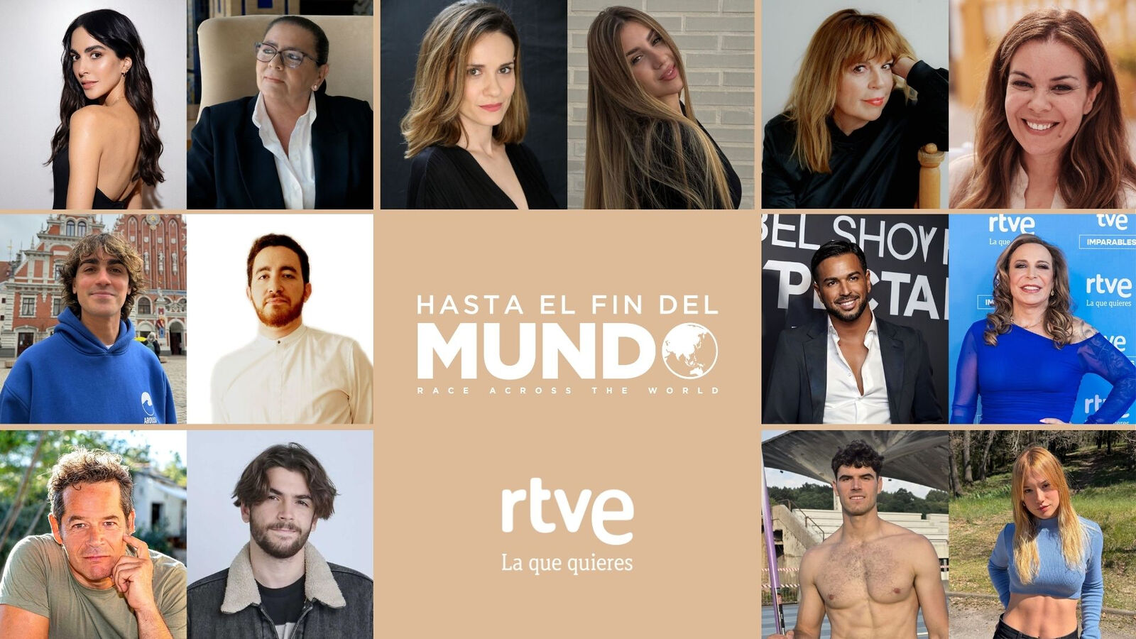 María José Campanario se va Hasta el fin del mundo con María del Monte y Jorge Sanz: así son las 7 parejas de La 1