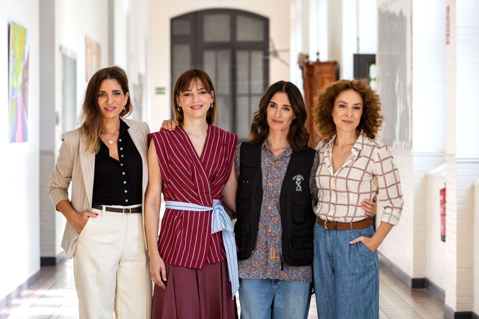 Leonor Watling, Paz Vega, Silvia Abascal y Lucía Jiménez protagonizan Cabeza alta, miniserie ya en rodaje