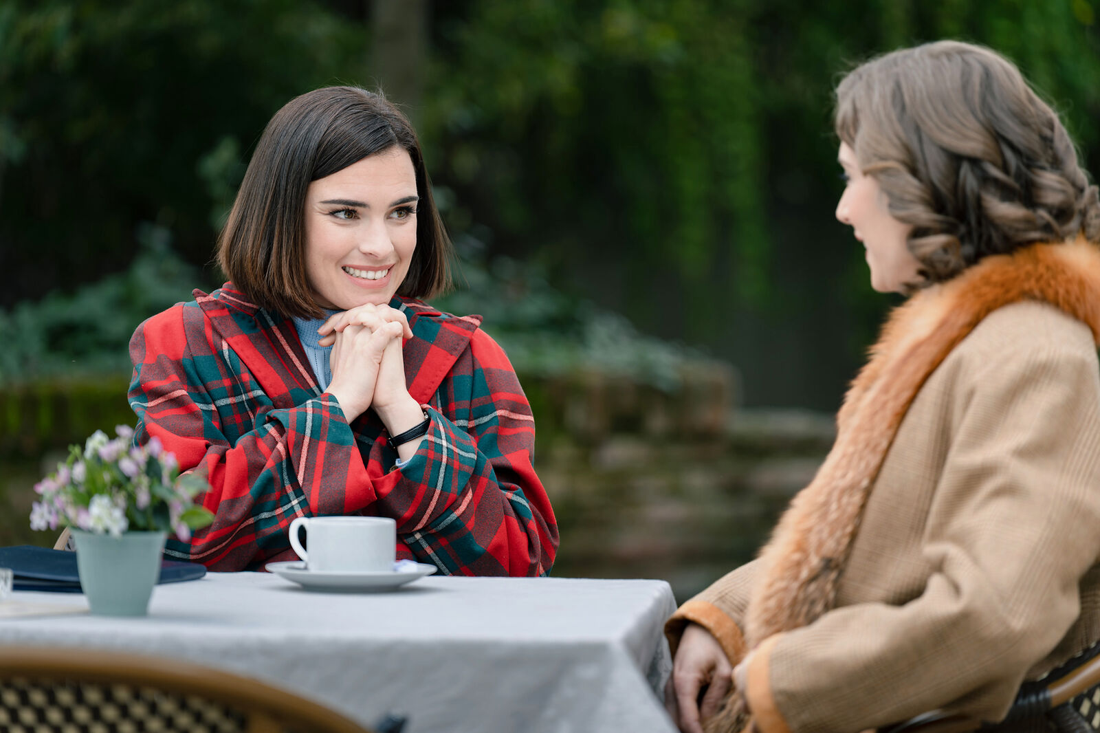Fina charla con Marta y le habla de la llegada de Bianca en Sueños de libertad