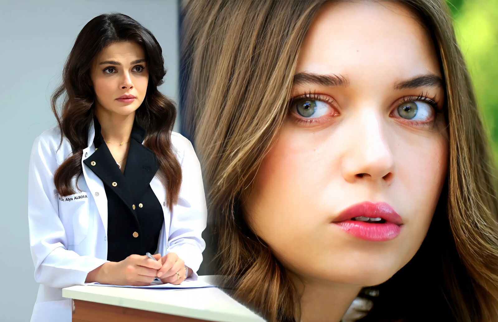 Alya y Seyran, protagonistas de En tierra lejana y Una nueva vida, respectivamente