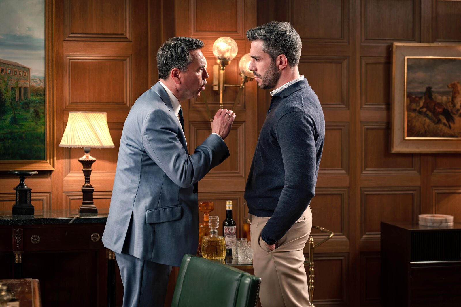 Andrés se encara con Gabriel en Sueños de libertad