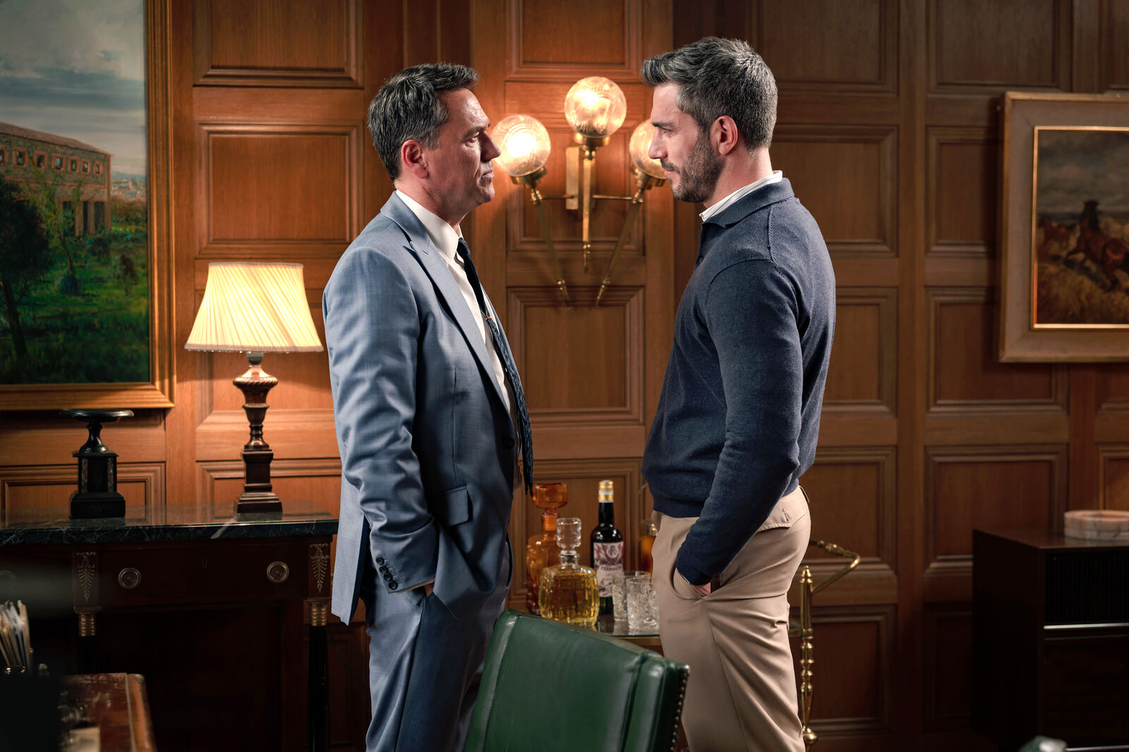 Andrés confronta a Gabriel en Sueños de libertad