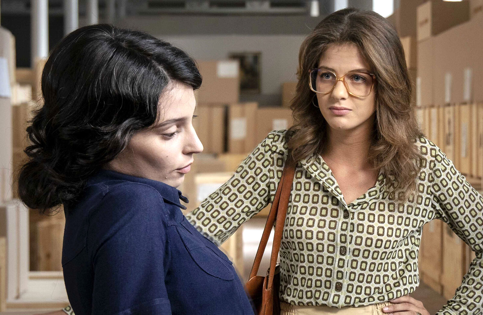 Las actrices Gaia Girace y Margherita Mazzucco dan vida a Lila y Elena, respectivamente, en La amiga estupenda