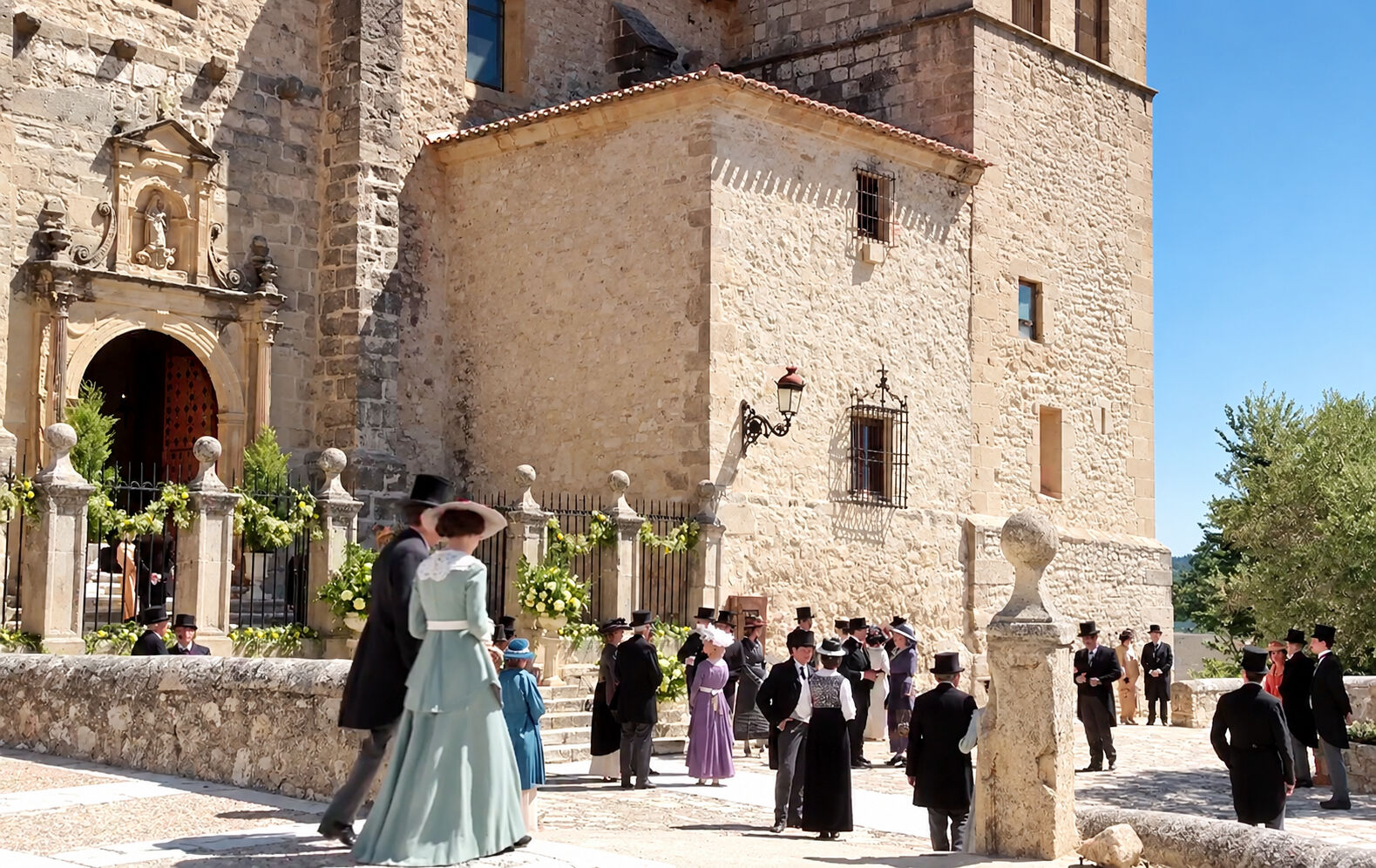 La iglesia de Nuestra Señora de la Asunción, testigo de la boda de Ángela y Curro en La Promesa