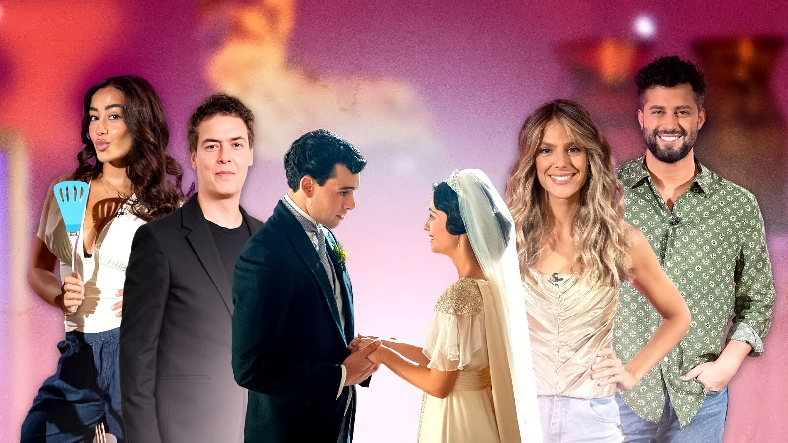 Teleplanistas seguirá la boda con Curro, Ángela y el creador de La Promesa