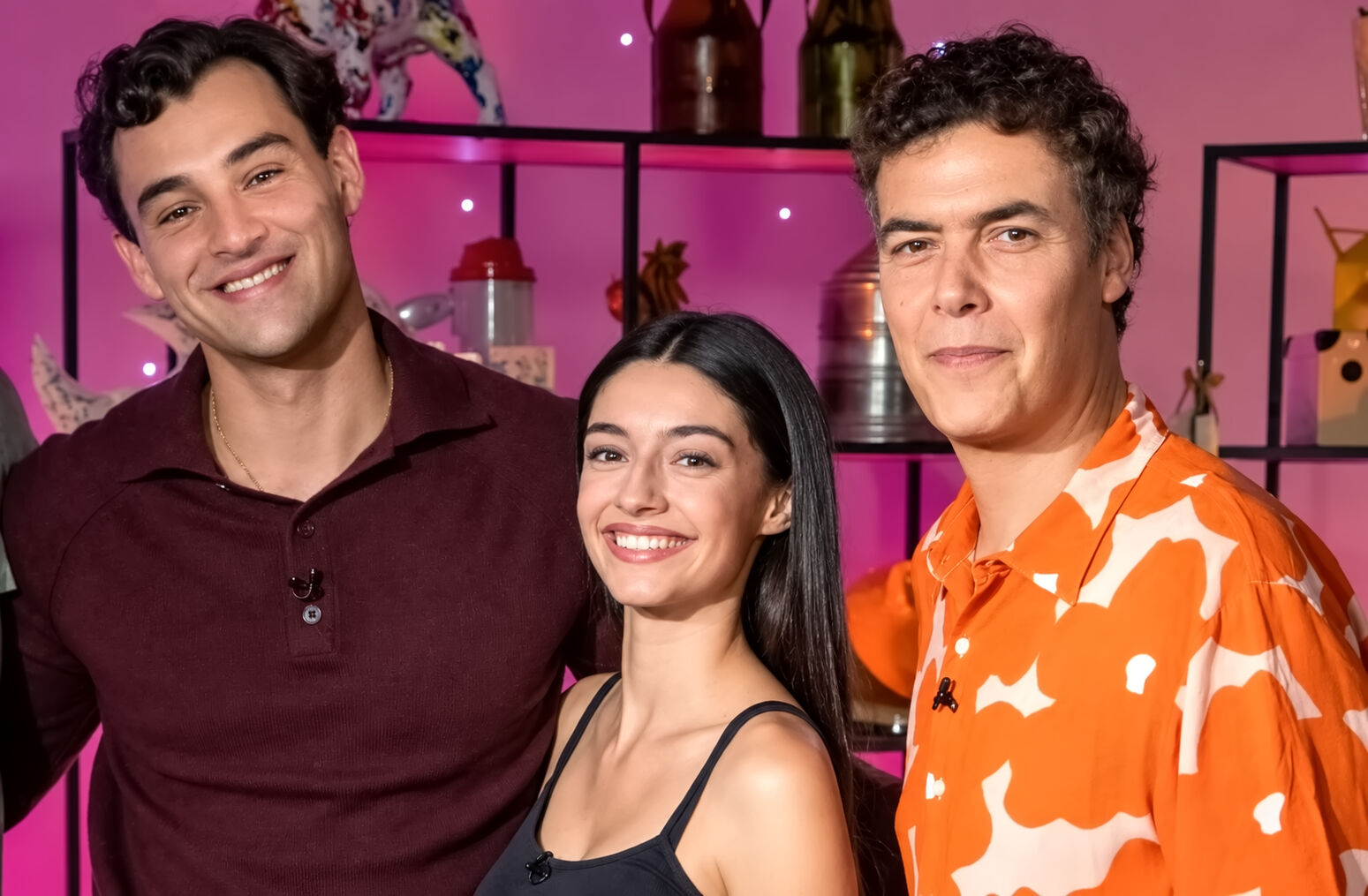 Xavi Lock, Marta Costa y Josep Cister en Teleplanistas